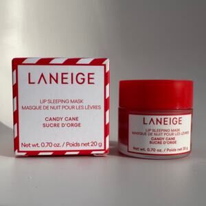 Laneige Lip Sleeping Mask Candy Cane Swirl Mint Lip Balm Full Size 20g / 0.70 oz